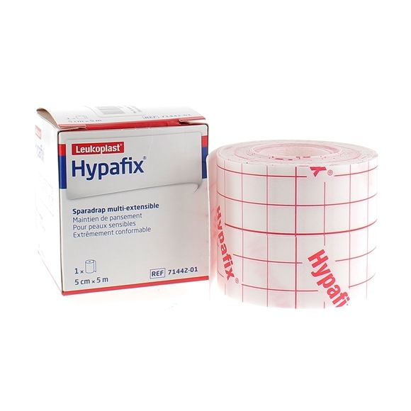 Hypafix Sparadrap multi-extensible 5cmx5m Leukoplast - une bande