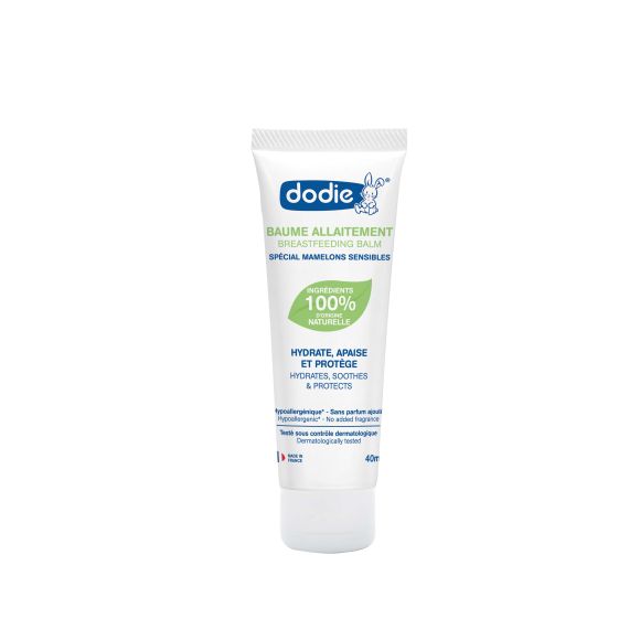 Baume allaitement spécial mamelons sensibles Dodie - tube de 40 ml