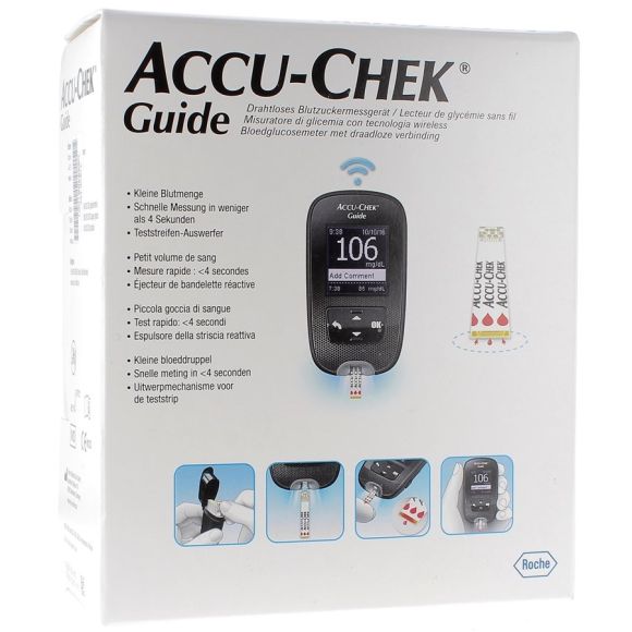 Lecteur de glycémie Accu-Chek Guide - un lecteur