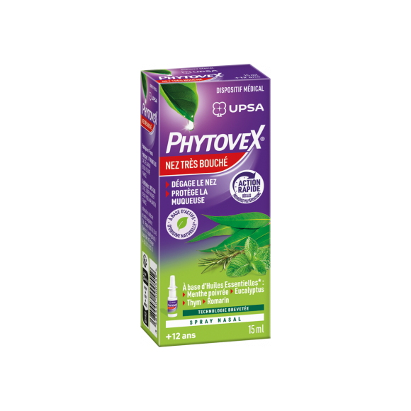 Phytovex nez très bouché Upsa - Spray de 15 ml