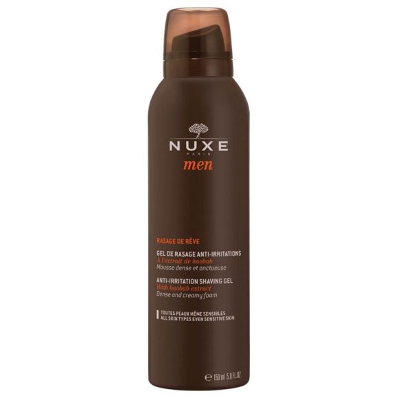 Gel de rasage anti-irritations Nuxe men - flacon de 150 ml