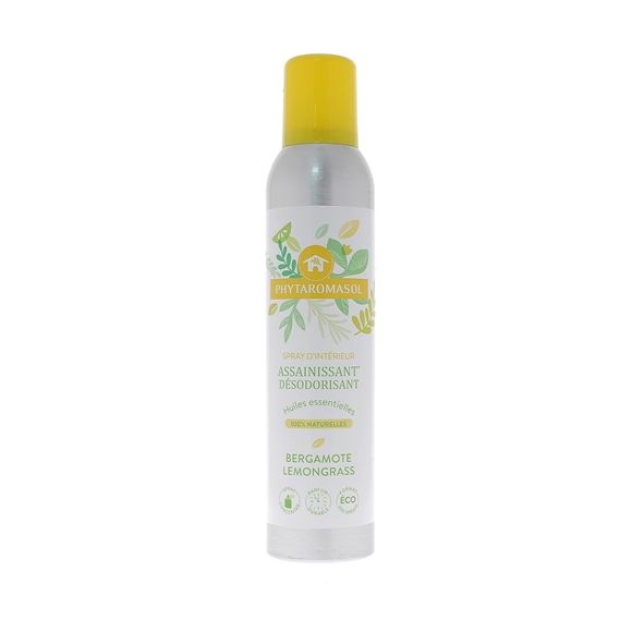 Phytaromasol Spray assainissant bergamote lemongrass Dietaroma - spray de 250ml