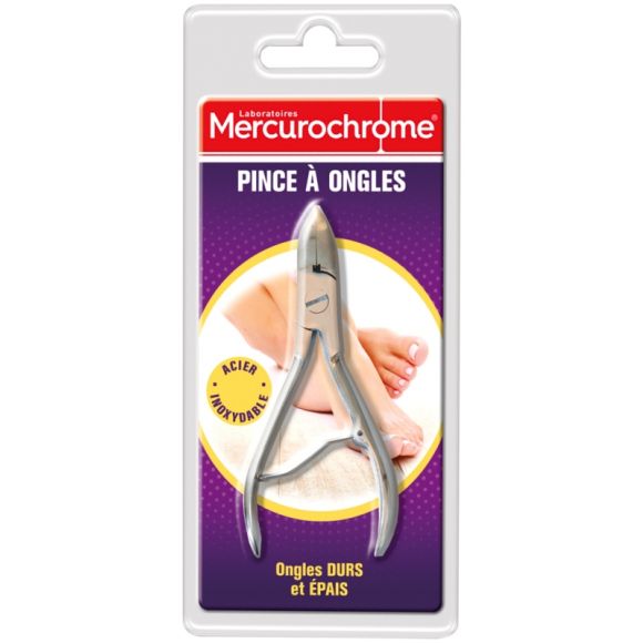 Pince à ongles Mercurochrome - 1 pince