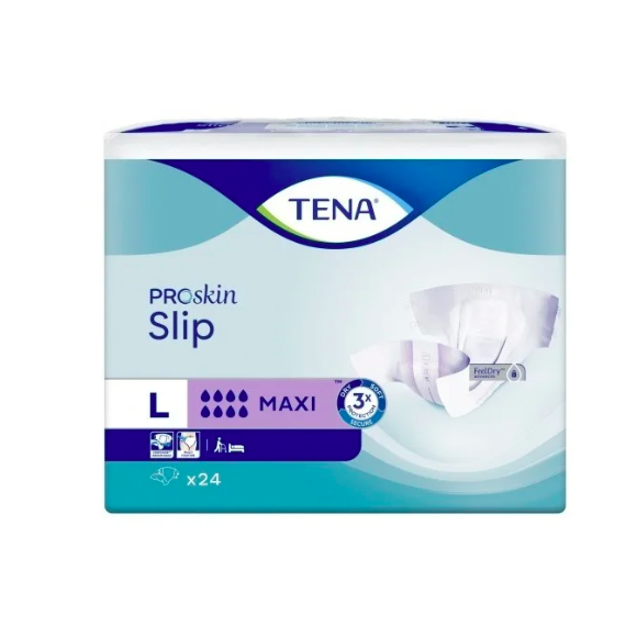 Proskin Slip Couches adultes maxi taille L Tena - sachet de 24 changes complets