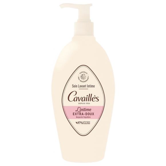 Soin toilette intime extra-doux Rogé Cavaillès - flacon-pompe de 500 ml