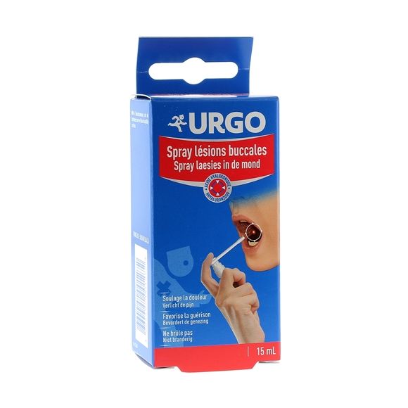 Spray lésions buccales Urgo - spray de 15 ml