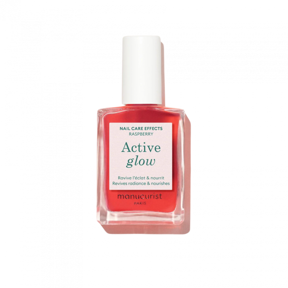 Vernis soin Active Glow Raspberry Manucurist - flacon de 15ml