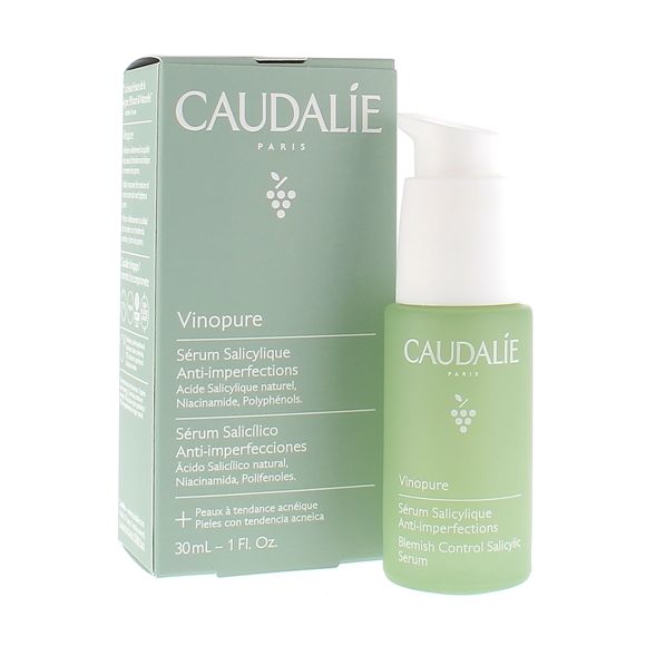 Vinopure Sérum salicylique anti-imperfections Caudalie - flacon-pompe de 30 ml