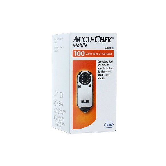 Accu-Chek Mobile - 2 cassettes pour 100 tests