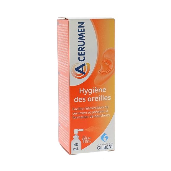 Acerumen Hygiène auriculaire spray - spray de 40 ml
