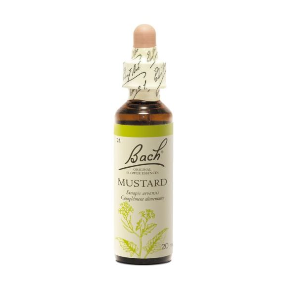 Fleur de Bach Mustard Sinapis arvensis - flacon de 20 ml