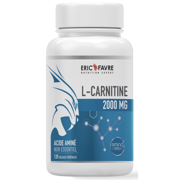 L-carnitine 2000mg Eric Favre - pot de 120 gélules