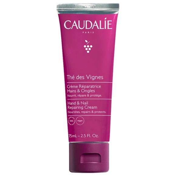 Thé des vignes Crème mains et ongles Caudalie - tube de 75 ml