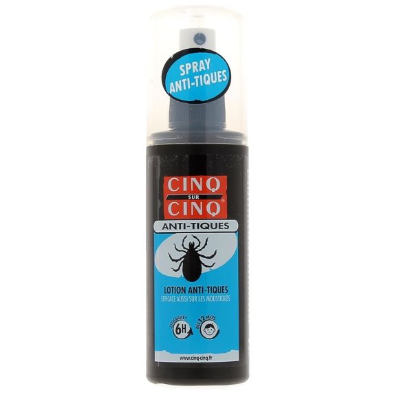 Cinq sur Cinq Spray anti-tiques - spray de 100 ml