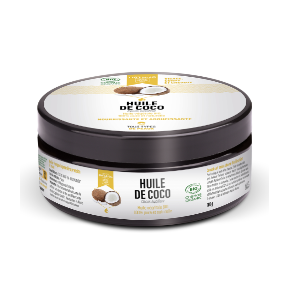 Huile de coco nourrissante et adoucissante Dayang - Pot de 100g