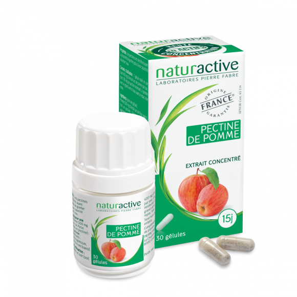 Elusanes Pectine de pomme Naturactive - boîte de 30 gélules