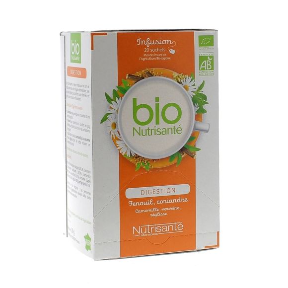 Infusion digestion BIO Nutrisanté - 20 sachets