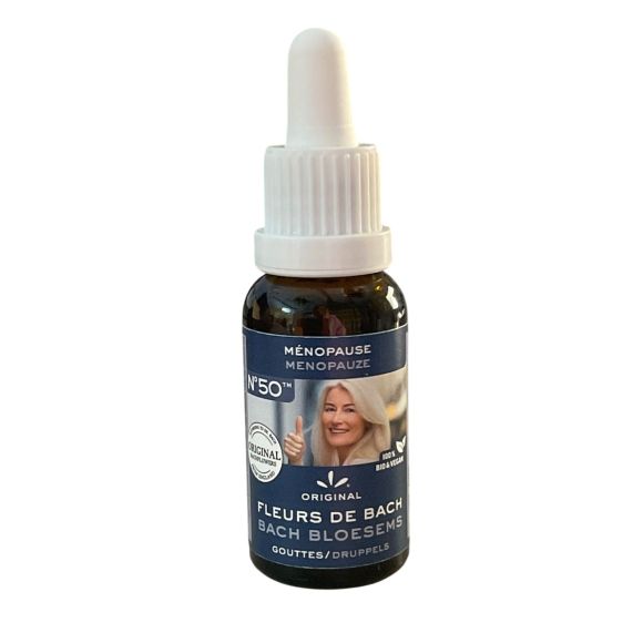 Fleurs de Bach N°50 Ménopause bio Lemon Pharma - flacon de 20ml