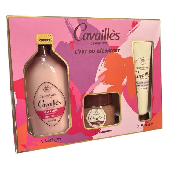 Coffret l'art du réconfort Rogé Cavaillès - coffret de 3 produits