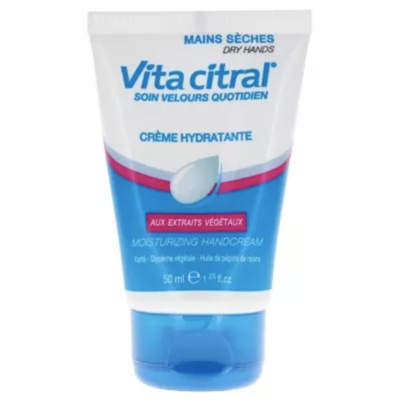 Crème hydratante mains sèches Vita Citral - tube de 50ml
