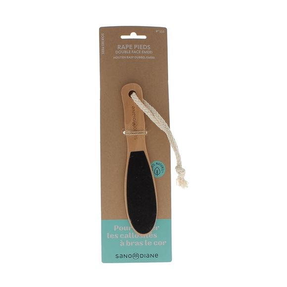 Râpe pieds double émeri Sanodiane - 1 râpe