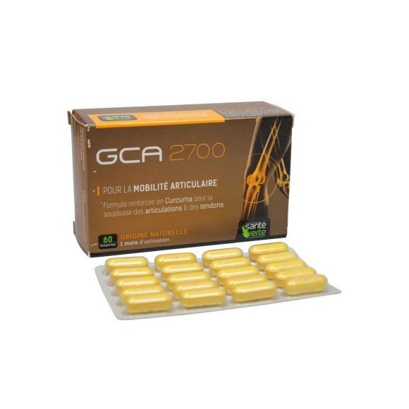 GCA2700 mobilité des articulations Santé verte - 60 comprimés