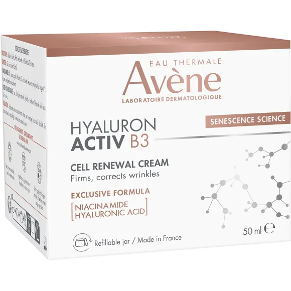 Hyaluron Activ B3 crème régénération cellulaire Avène - pot de 50ml