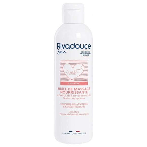 Huile de massage nourrissante Rivadouce - flacon de 250ml