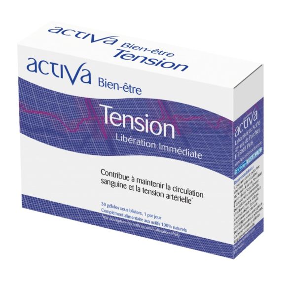 Activa bien-être tension - boite de 30 gélules