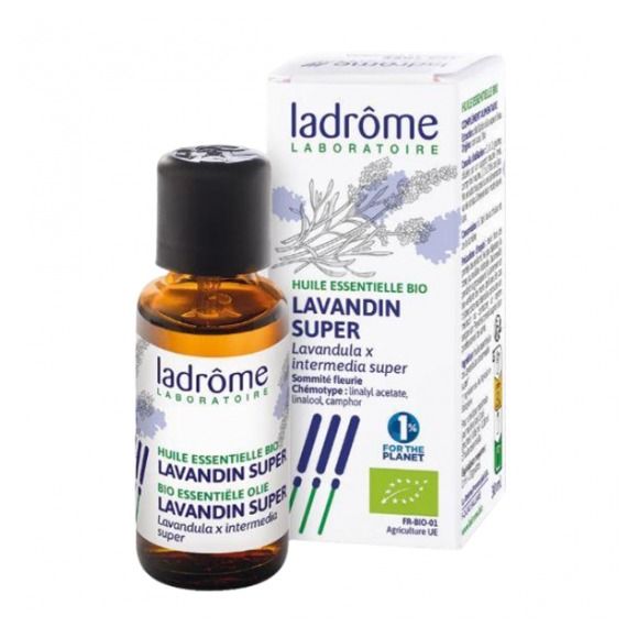 Huile essentielle lavandin super Bio Ladrôme - Flacon de 10ml