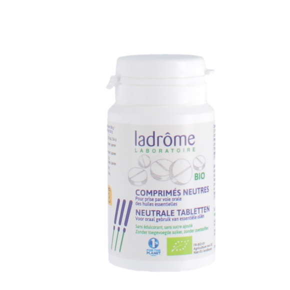 Comprimés neutres Bio Ladrôme - pot de 30 comprimés