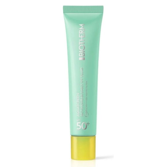Aquascreen actiwear Daily UV fluid SPF50+ Biotherm - tube de 40ml