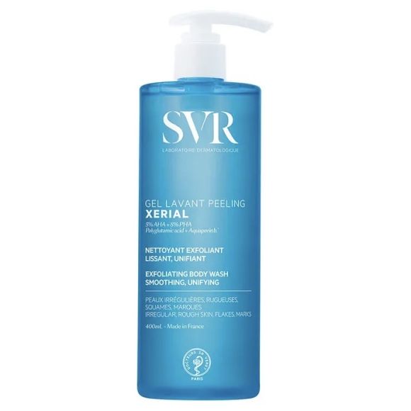 Xerial gel lavant peeling SVR - flacon-pompe de 400ml
