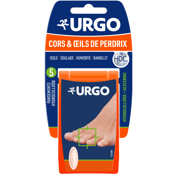 Cors et oeils de perdrix Urgo - boite de 5 pansements 