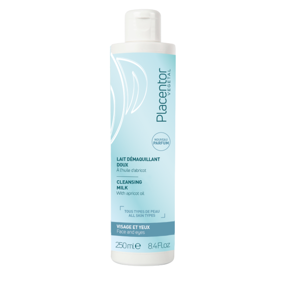 Lait démaquillant Placentor - flacon de 250 ml