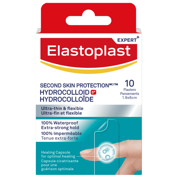 Pansements Second Skin Protection hydrocolloïde Elastoplast - boite de 10 pansements