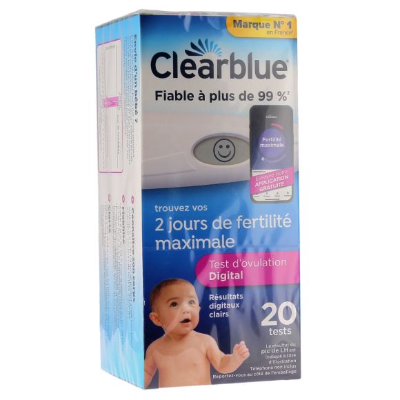 Test d'ovulation digital Clearblue