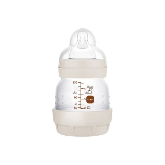 Biberon Easy Start anti-colique 0 mois débit 0 sable Mam - 1 biberon de 130ml