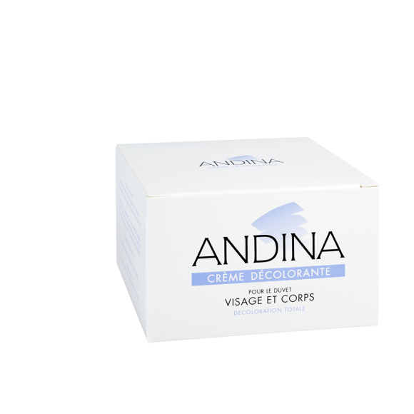 Andina crème décolorante duvet visage et corps Gifrer - pot de 30 ml