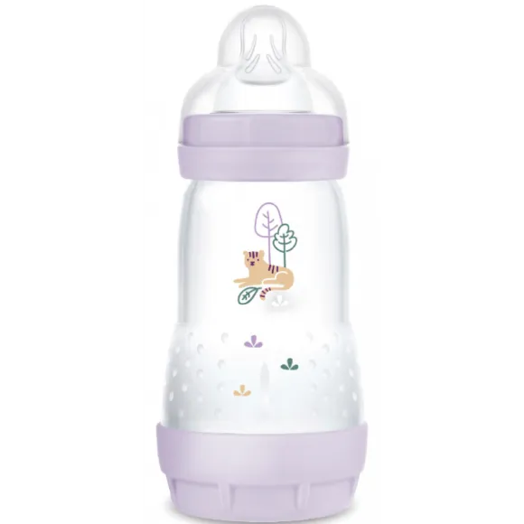 Biberon rose Easy start anti-colique 2+ mois débit 2 Mam - 1 biberon de 260 ml