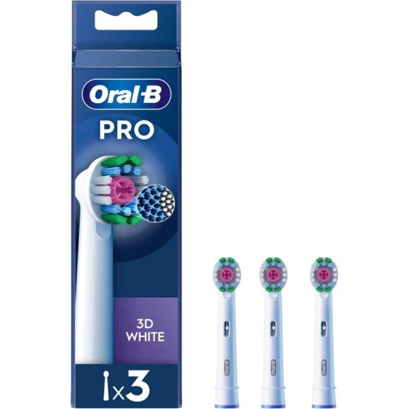 Brossettes Pro 3D White Oral-B - 3 brossettes