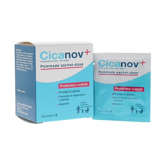 Cicanov+ pommade protection cutané - 9 sachets doses de 2g