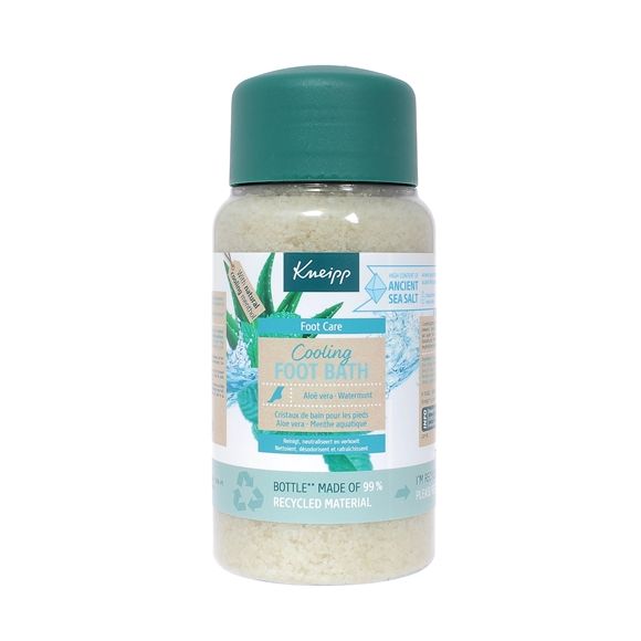 Cristaux pour bain de pieds Cooling Kneipp - boîte de 600g