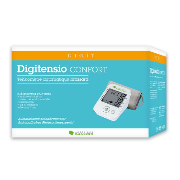 Digitensio Confort Tensiomètre brassard Marque Verte - un tensiomètre