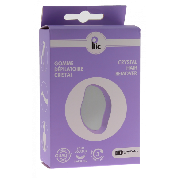 Gomme dépilatoire Plic - une gomme violette