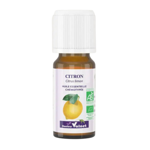 Huile essentielle Citron Bio Dr Valnet - 10 ml
