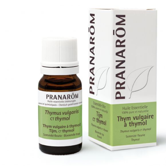 Huile essentielle de Thym vulgaire à thymol Pranarôm - flacon de 10 ml