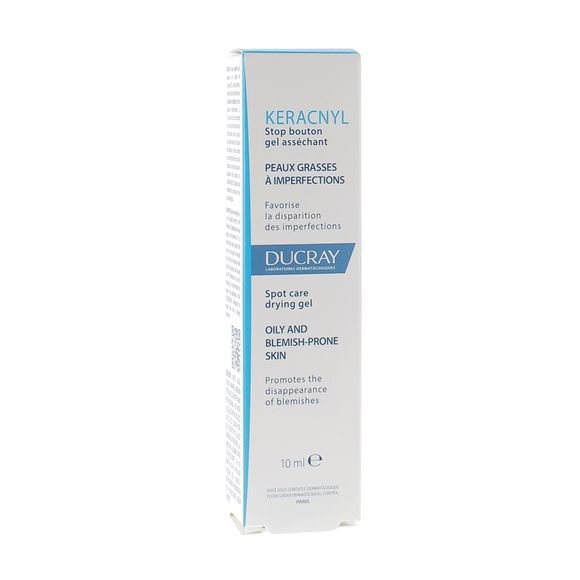 Keracnyl Stop Bouton Gel asséchant Ducray - tube de 10 ml