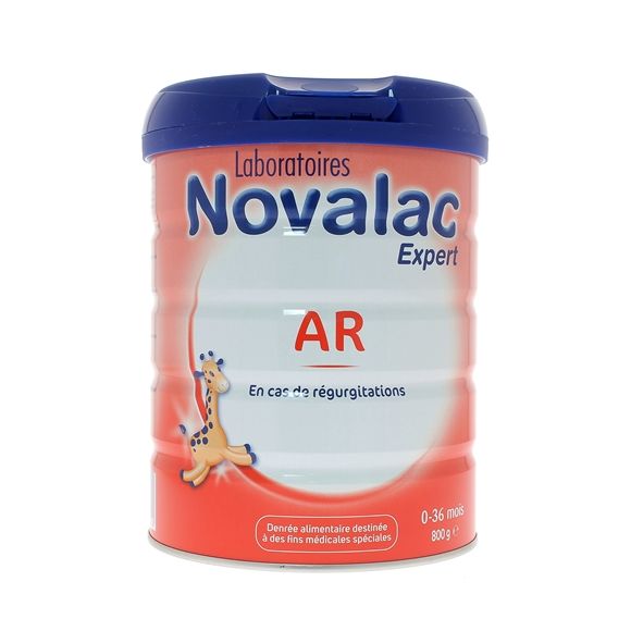 Lait en poudre AR 0-36 mois Novalac Expert - pot de 800 g