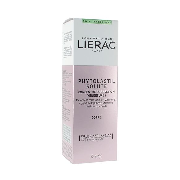 Phytolastil Soluté Concentré correction vergetures Lierac - flacon-pompe de 75 ml
